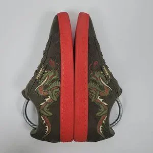 Puma Suede Dragon Edition Men\'s Green Red Sneakers 368359 01 US Size 9 Puma Suede Dragon Edition | Shoes | Puma Suede Dragon  main image 3